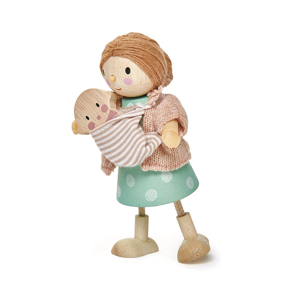 Mrs Goodwood & Baby für Puppenhaus