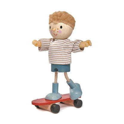 Edward et skateboard pour maison de poupée