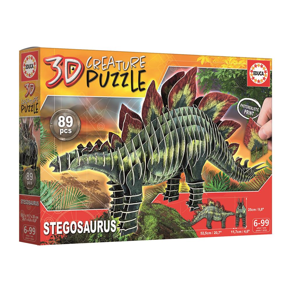 Educa 3D Stegosaurus 89 pieces puzzle