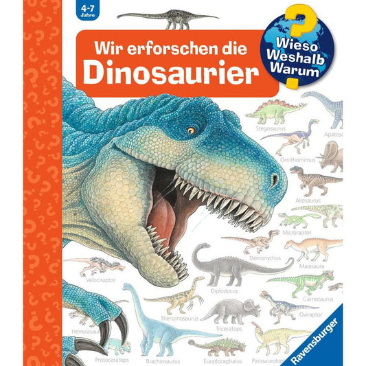Ravensburger Why? What? Why?, Volume 55: We explore the dinosaurs