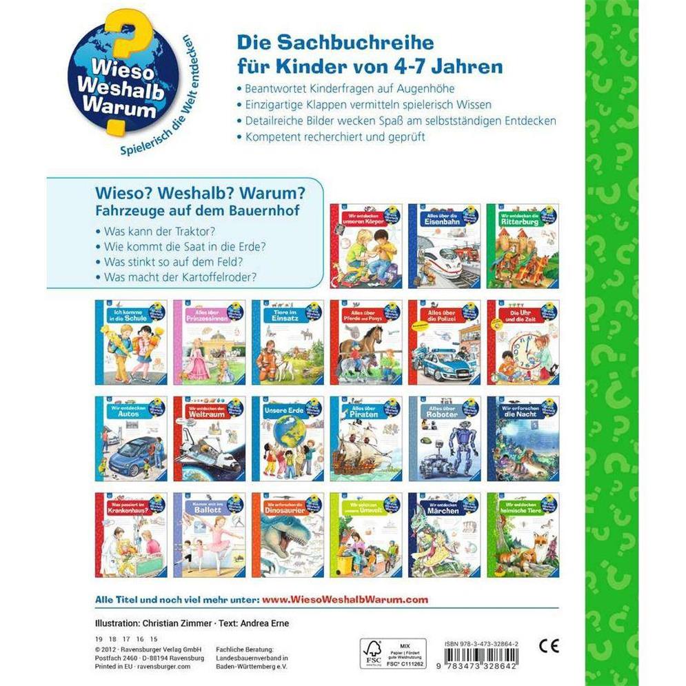 Ravensburger Wieso? Weshalb? Warum?, Band 57: Fahrzeuge auf dem Bauernhof