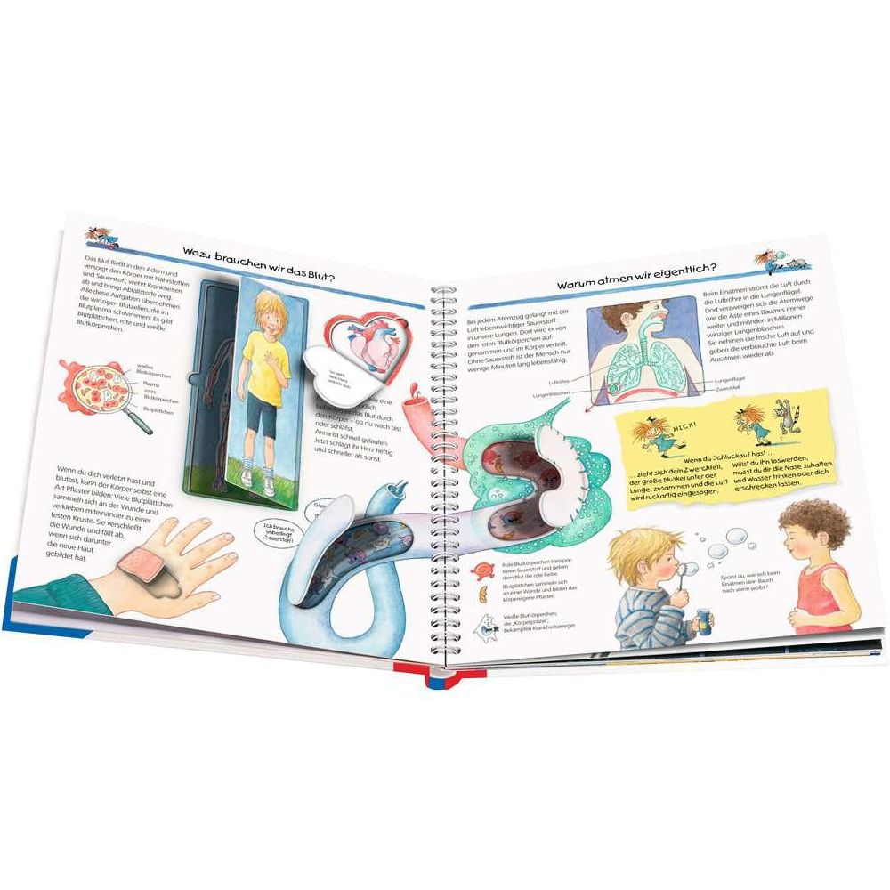Ravensburger Why? What? Why?, Volume 1: We discover our bodies