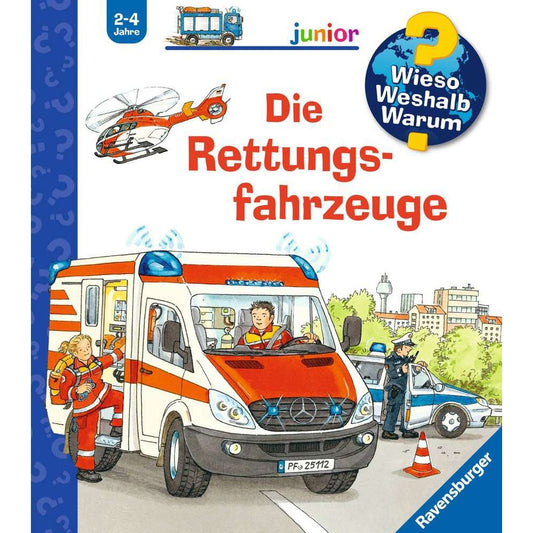 Ravensburger Why? What? Why? junior, Volume 23: The rescue vehicles