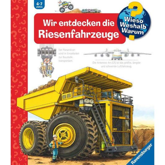 Ravensburger Why? What? Why?, Volume 6: We discover the giant vehicles