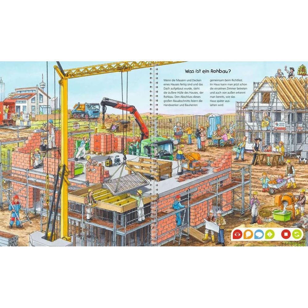 Ravensburger tiptoi® Why? How come? What for? Come with us to the construction site