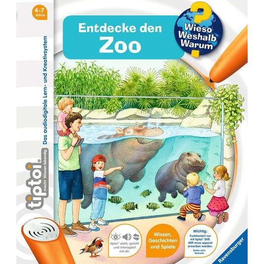 Ravensburger tiptoi® Why? How? What for? Discover the zoo