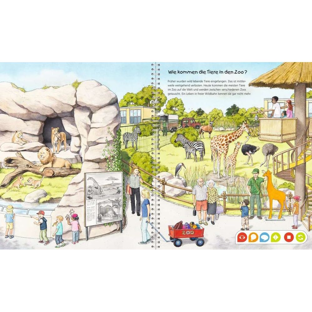 Ravensburger tiptoi® Wieso? Weshalb? Warum? Entdecke den Zoo