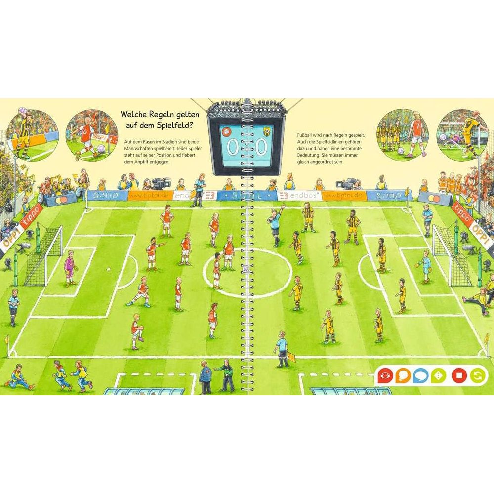 Ravensburger tiptoi® Wieso? Weshalb? Warum? Die Welt des Fussballs