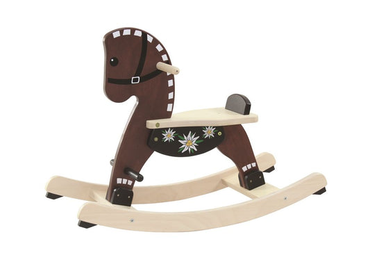 Spielba rocking horse, brown