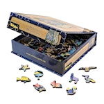 Philos Artifact Wooden Puzzle 2 in 1 Owl, 199 pieces