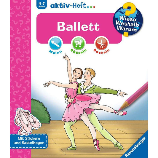 Ravensburger Why? What for? What for? active booklet: Ballet