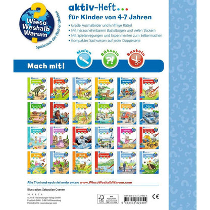 Ravensburger Why? What for? What for? active booklet: Airplanes