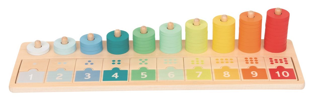 Spielba counting and allocation board