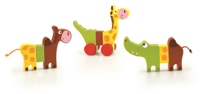 Scratch 3 Magnetic Animals on Wheels