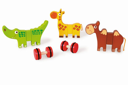 Scratch 3 Magnetic Animals on Wheels