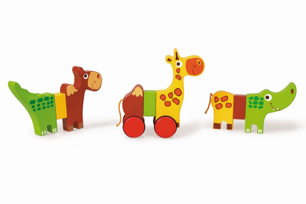 Scratch 3 Magnetic Animals on Wheels