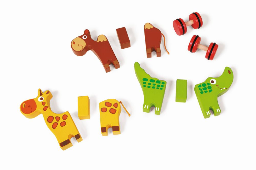 Scratch 3 Magnetic Animals on Wheels