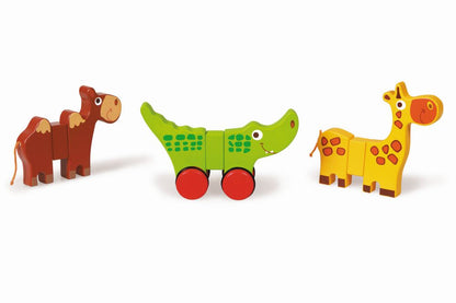 Scratch 3 Magnetic Animals on Wheels