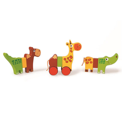 Scratch 3 Magnetic Animals on Wheels