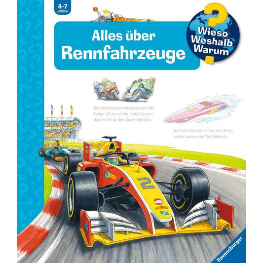 Ravensburger Why? What? Why?, Volume 69: Everything about racing cars
