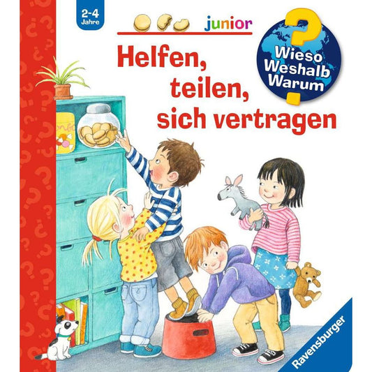 Ravensburger Why? What for? Why? junior, Volume 66: Helping, sharing, getting along