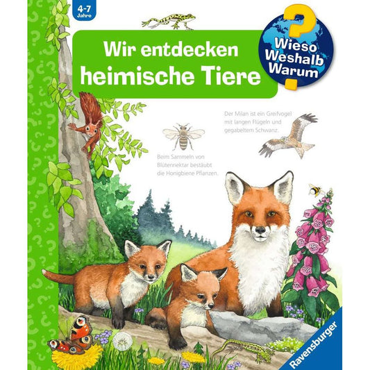 Ravensburger Why? What? Why?, Volume 71: We discover native animals