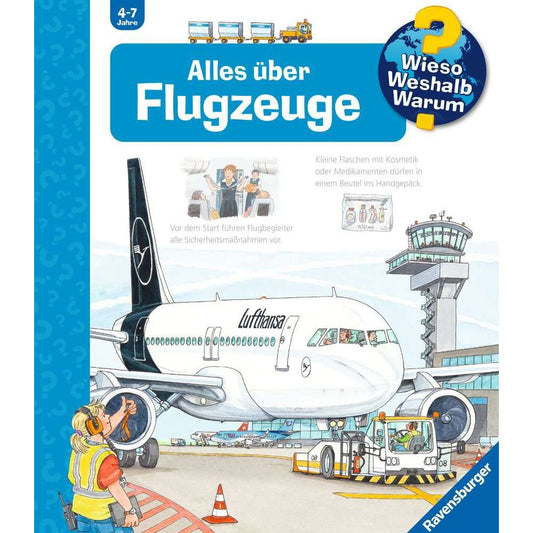 Ravensburger Why? What? Why?, Volume 20: Everything about airplanes