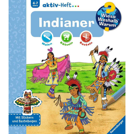 Ravensburger Why? What for? What reason? active booklet: Indians