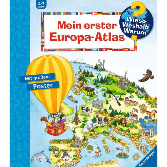Ravensburger Why? What? What for?: My first Europe Atlas