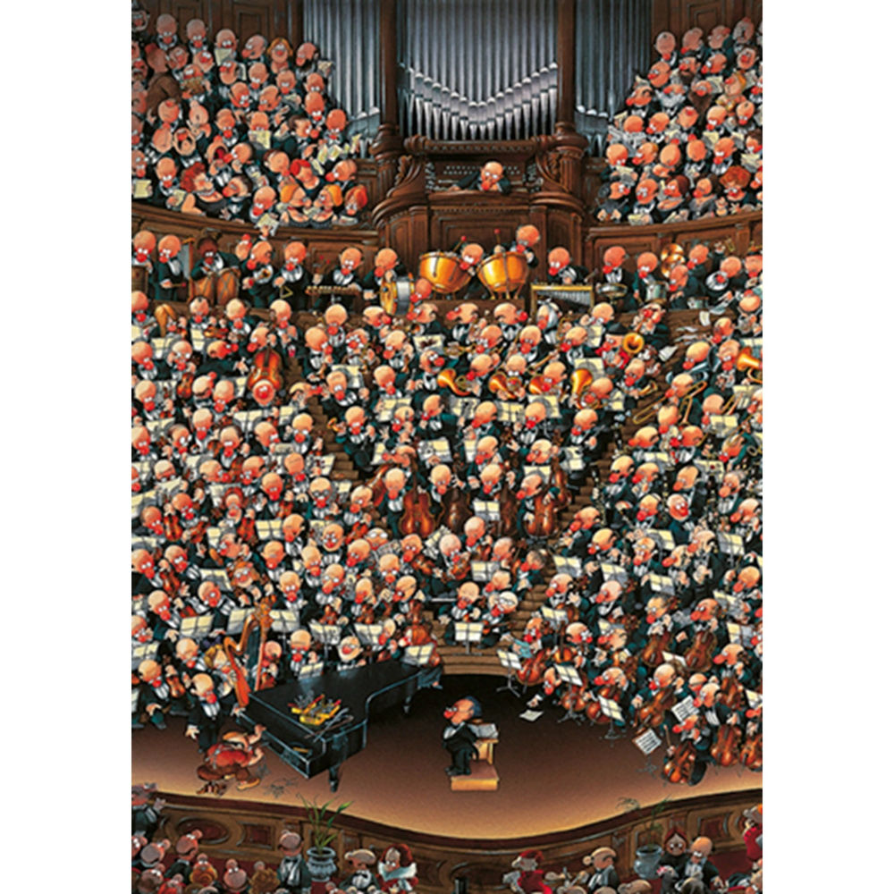 Heye Puzzle Orchestra, Loup -Triangular Puzzle, 2000 pieces