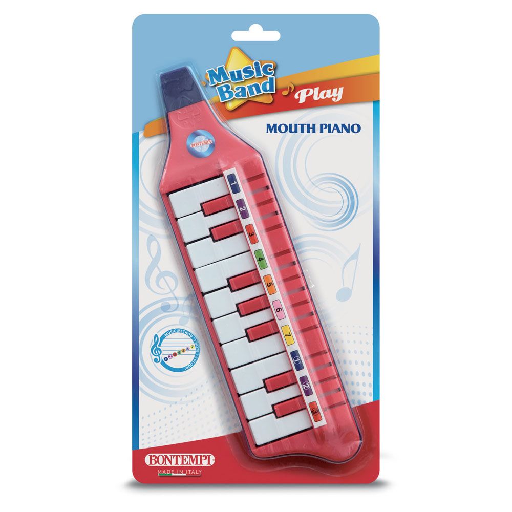 Bontempi harmonica with 10 keys in blister