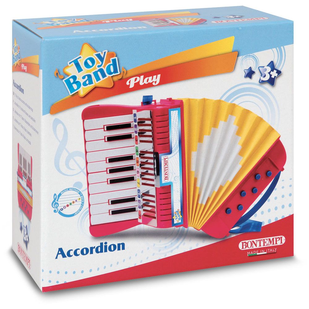 Bontempi accordion with 17 keys (CE)