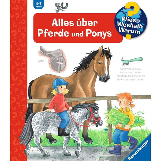 Ravensburger Why? What? Why?, Volume 21: Everything about horses and ponies