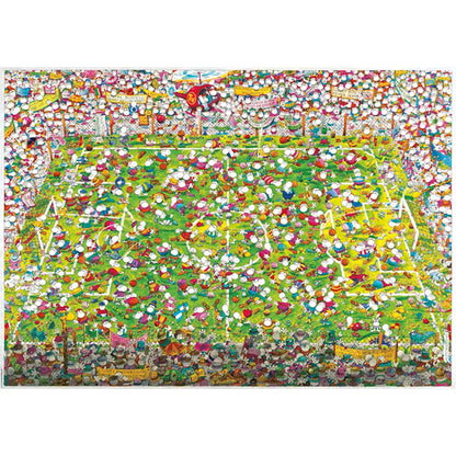 Puzzle Dreieckspuzzle Crazy World Cup, Mordillo, 4000 Teile