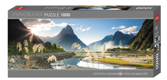 Heye Puzzle Milford Sound - Puzzle panoramique, 1000 pièces