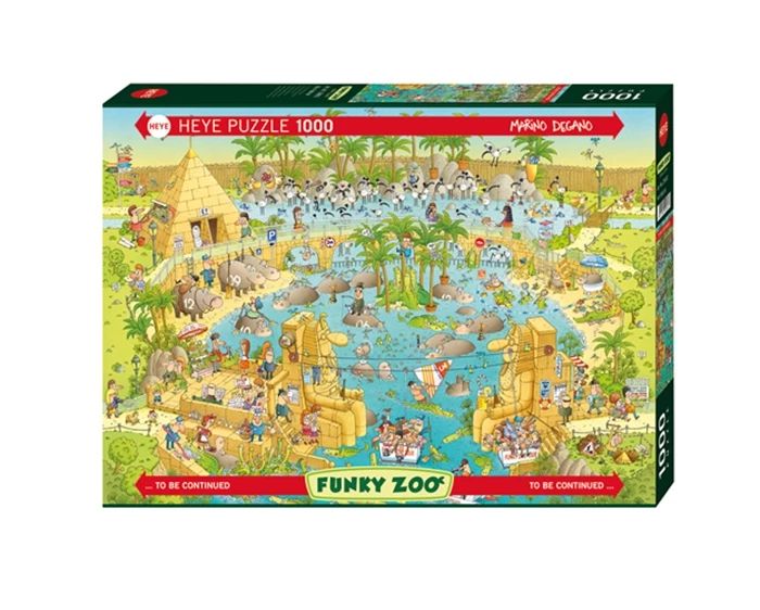 Heye Puzzle Nile Habitat - Standard Puzzle, 1000 pieces