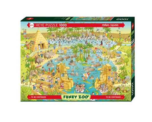 Heye Puzzle Nile Habitat - Puzzle standard, 1000 pièces