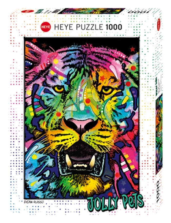 Heye Puzzle Tigre Sauvage Standard, 1000 pièces