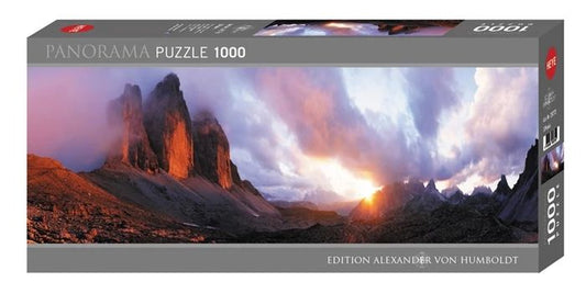 Heye Puzzle 3 Peaks Panorama, 1000 pieces
