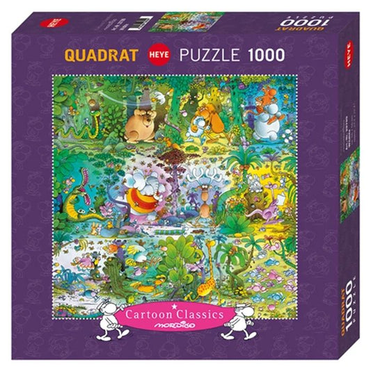 Heye Puzzle Puzzle carré sur la faune, 1000 pièces