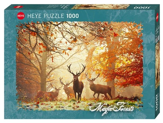Heye Puzzle Cerfs Standard, 1000 pièces