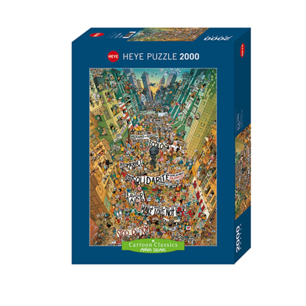 Heye Puzzle Protest! Standard, 2000 pieces