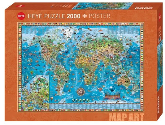 Heye Puzzle Amazing World Standard, 2000 pieces
