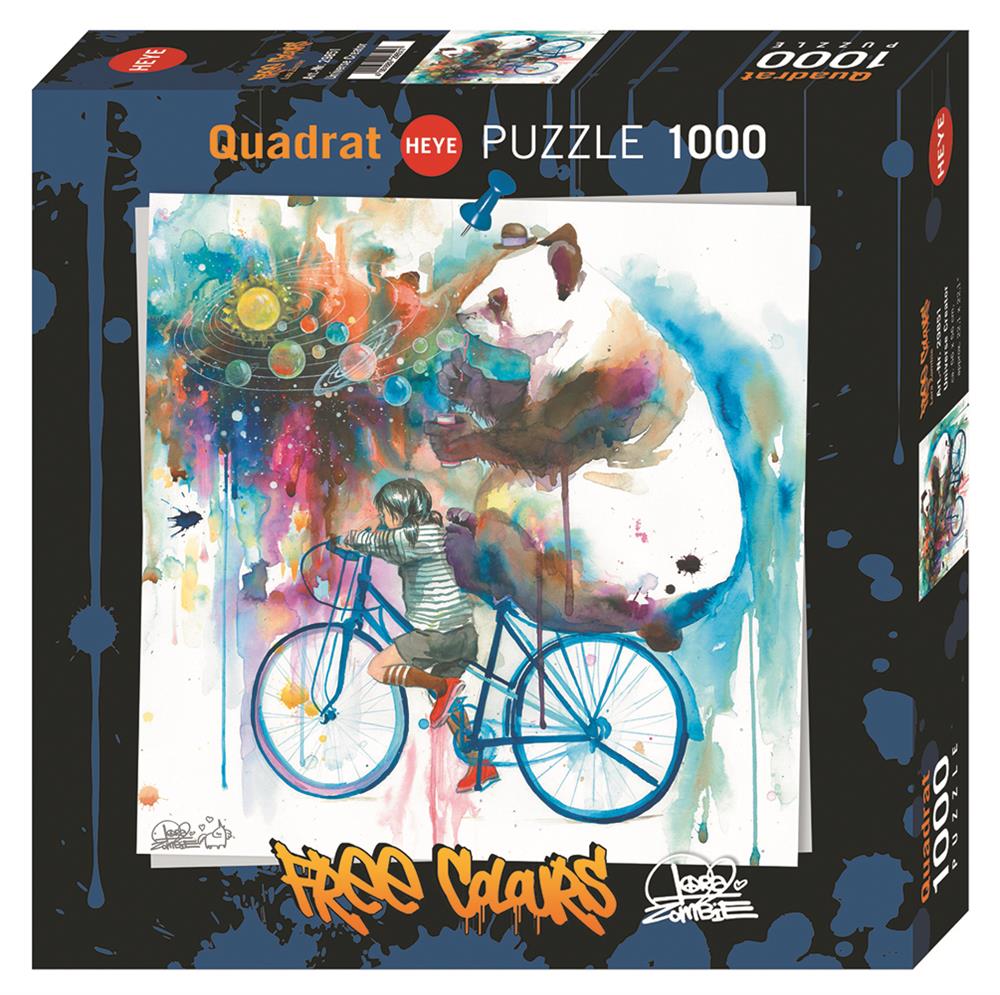 Heye Puzzle Universe Creator Carré, 1000 pièces