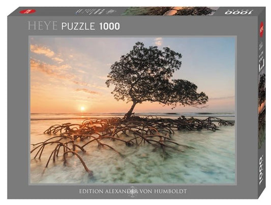 Heye Puzzle Mangrove Rouge Standard 1000 pièces
