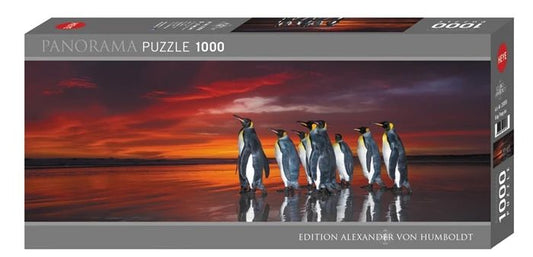 Heye Puzzle King Penguins Panorama, 1000 pieces