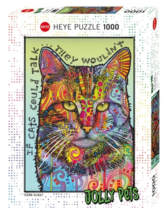 Heye Puzzle Si les chats pouvaient parler Standard 1000 pièces