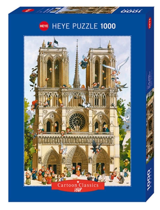 Hey Puzzle Vive La Notre Dame ! Norme 1000 pièces