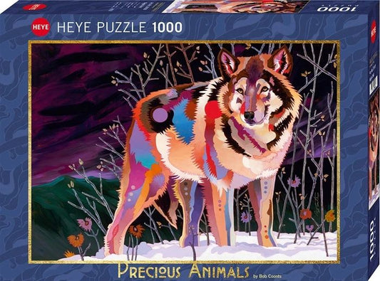 Heye Puzzle Night Wolf Standard 1000 pieces