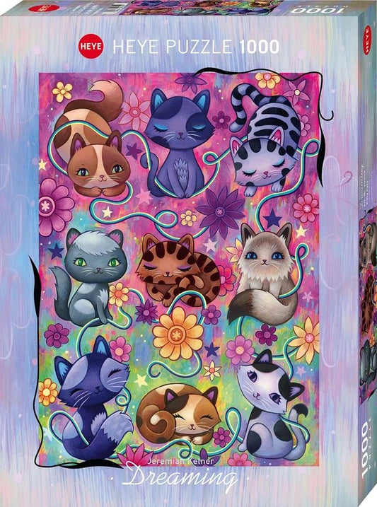 Heye Puzzle Kitty Chats Standard 1000 pièces